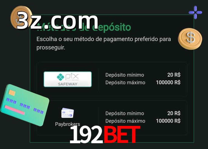 O cassino 192BETbet oferece uma grande variedade de métodos de pagamento